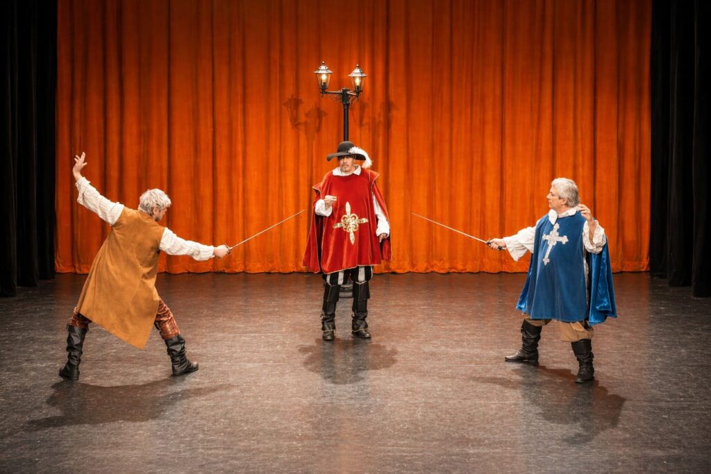 Les 3 mousquetaires environ